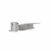 Picture of 3/4" To 1-5/8" Offset Satin Stainless Steel Heavy Duty Walk-In Cooler Door Safety Latch With Cylinder Lock