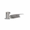 Picture of 1-5/8" To 2-1/2" Offset Satin Stainless Steel Heavy Duty Walk-In Cooler Door Safety Latch