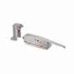 Picture of 1-5/8" To 2-1/2" Offset Satin Stainless Steel Heavy Duty Walk-In Cooler Door Safety Latch