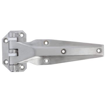 Picture of Flush Offset Satin Stainless Steel Heavy Duty Right Hand Walk-In Cooler Door Hinge