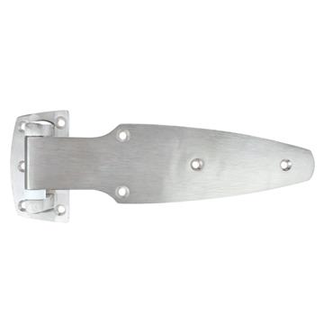 Picture of 1-5/8" Offset Satin Stainless Steel Heavy Duty Walk-In Cooler Door Hinge
