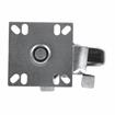 Picture of Medium Duty 3-1/2" x 3-1/2" Universal Plate Caster With 5" Black Polyolefin Wheel With Brake