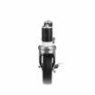 Picture of Caster Kit, Medium Duty 1-1/2" Expanding Stem Caster With 5" Black Polyolefin Wheel, 2 Brake And 2 Non-Brake In Retail Box