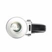 Picture of Medium Duty .846" OD x 2-3/4" L Spring Ring Stem Caster With 5" Black Polyolefin Wheel
