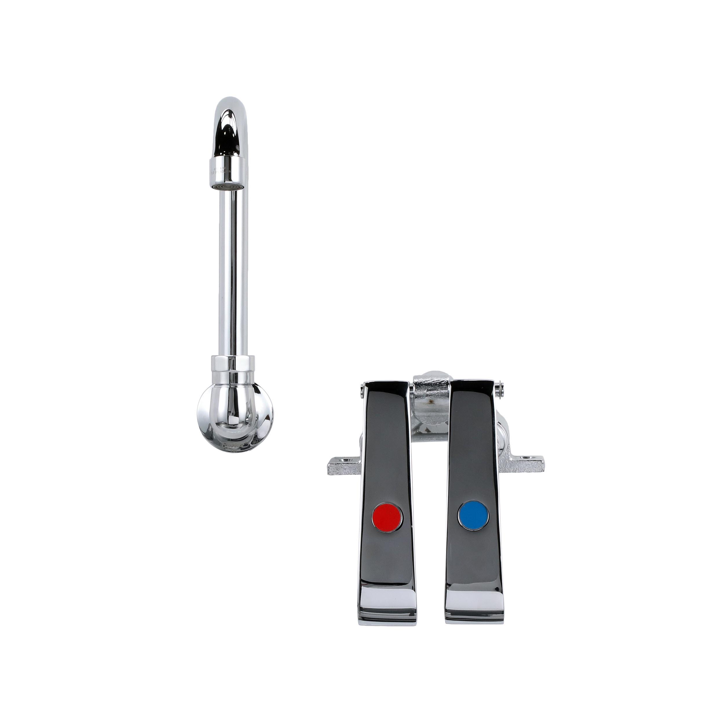thumbnail image 2 of Xiuganpo Self Closing Knee Valve, Brass Faucet Valve With G1/2 2 of 13