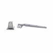 Picture of 1-3/4" Offset Polished Chrome Cam-Rise Walk-In Door Hinge