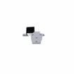 Picture of 1-3/4" Offset Polished Chrome Cam-Rise Walk-In Door Hinge