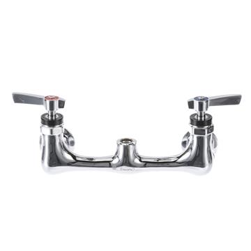 Picture of Encore 8" OC. Brass Chrome Plated Wall Mount Faucet Body Only for Pre-Rinse (Retail Packaging)