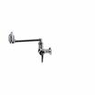 Picture of Encore® Brass Chrome Plated Single Wall Mount Faucet Ceramic Valves with 13" Swivel Spout with Pot Filler End