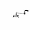 Picture of Encore® Brass Chrome Plated Single Wall Mount Faucet Ceramic Valves with 13" Swivel Spout with Pot Filler End