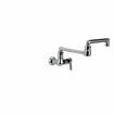 Picture of Encore® Brass Chrome Plated Single Wall Mount Faucet Ceramic Valves with 13" Swivel Spout with Pot Filler End