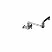 Picture of Encore® Brass Chrome Plated Single Wall Mount Faucet Ceramic Valves with 13" Swivel Spout with Pot Filler End