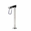 Picture of Encore® Glass Filler, Deck Mount with 8" Riser, 1/2" NPSM and Polished Chrome Plated Brass Finish, Retail Packaging