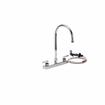 Picture of Encore 8" OC Deck Mount Faucet with 8" Swivel Gooseneck Spout with Side Spray