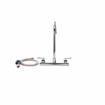 Picture of Encore 8" OC Deck Mount Faucet with 8" Swivel Gooseneck Spout with Side Spray