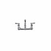 Picture of Encore® 8" OC. Brass Chrome Plated Wall Mount Faucet with 12" Swivel Spout