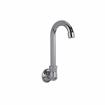 Picture of Encore® Brass Chrome Plated Wall Mount Spout Base with 3-1/2" Gooseneck Spout, Retail Packaging