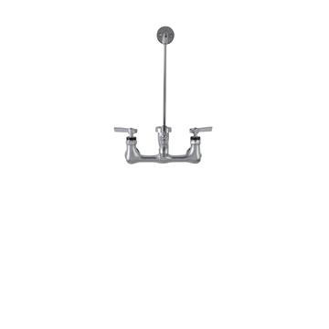 Picture of Encore® 8" OC Wall Mount Service Sink Faucet  with Vacuum Breaker and Wall Support Bracket, Retail Packaging