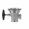 Picture of Encore® DrainMaster™ Rotary Drain, 5" Handle, 3-1/2" Sink Opening, 2" Male or 1-1/2" Female Outlet