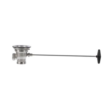 Picture of Encore® DrainMaster™ Rotary Drain, 18" Handle, 3-1/2" Sink Opening, 2" Male or 1-1/2" Female Outlet