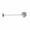 Picture of Encore® DrainMaster™ Rotary Drain, 18" Handle, 3-1/2" Sink Opening, 2" Male or 1-1/2" Female Outlet