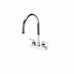 Picture of Encore 4" OC Deck Mount Faucet with 8-1/2" Swivel Gooseneck Spout, Lever Handles, Retail Packaging