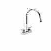 Picture of Encore 4" OC Deck Mount Faucet with 8-1/2" Swivel Gooseneck Spout, Lever Handles, Retail Packaging