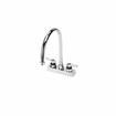 Picture of Encore 4" OC Deck Mount Faucet with 8-1/2" Swivel Gooseneck Spout, Lever Handles, Retail Packaging