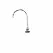 Picture of Encore 4" OC Wall Mount Faucet Ceramic Valves with 6" Swivel Gooseneck Spout, Retail Packaging