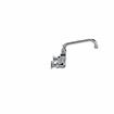 Picture of Encore® 8" OC. Brass Chrome Plated Wall Mount Faucet with 8" Swivel Spout Lever Handles and Retail Packaging
