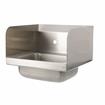 Picture of Encore® Wall Mount Type 304 Series Stainless Steel Hand Sink 14" x 10" x 5" Deep with Double Side Splash
