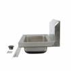 Picture of Encore® Wall Mount Type 304 Series Stainless Steel Hand Sink Single Mounting Hole 14" x 10" x 5" Deep Less Side Splash