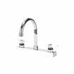 Picture of Encore 8" OC Deck Mount Faucet Ceramic Valves with 6" Swivel Gooseneck Spout, Retail Packaging