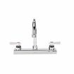 Picture of Encore 8" OC Deck Mount Faucet Ceramic Valves with 6" Swivel Gooseneck Spout, Retail Packaging