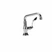 Picture of Encore® Brass Chrome Plated Single Pantry Deck Mount Faucet Ceramic Valve 8" Swivel Spout 4" Wrist Blade Handle