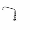 Picture of Encore® Brass Chrome Plated Single Pantry Deck Mount Faucet Ceramic Valve 8" Swivel Spout 4" Wrist Blade Handle