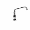 Picture of Encore® Brass Chrome Plated Single Pantry Deck Mount Faucet Ceramic Valve 8" Swivel Spout 4" Wrist Blade Handle