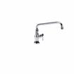 Picture of Encore® Brass Chrome Plated Single Pantry Deck Mount Faucet 12" Swivel Spout and Mixing Valve