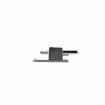 Picture of 1-3/4" Offset Satin Chrome Cam-Rise Walk-In Door Hinge With Spring Assist