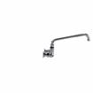 Picture of Encore® 8" OC. Brass Chrome Plated Wall Mount Faucet Ceramic Valves with 12" Swivel Spout, Retail Packaging