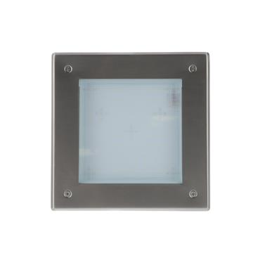 Picture of 12" Square Recessed Mount 30W Natural White Strip LED Hood Light With Four Mounting Studs