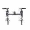 Picture of 6" OC Encore Brass Chrome Plated Deck Mount Faucet (Body Only for Pre-Rinse with Couplings, Retail Packaging)