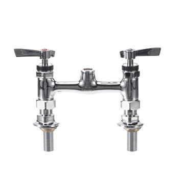 Picture of 6" OC Encore Brass Chrome Plated Deck Mount Faucet (Body Only for Pre-Rinse with Couplings, Retail Packaging)