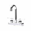 Picture of Encore 4" OC Deck Mount Faucet with 3-1/2" Swivel Gooseneck Spout and 1.5GPM Laminar Flow Aerator