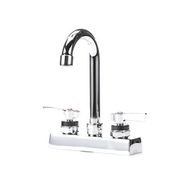 Picture of Encore 4" OC Deck Mount Faucet with 3-1/2" Swivel Gooseneck Spout and 1.5GPM Laminar Flow Aerator