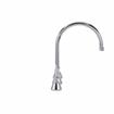 Picture of Encore® Adjustable Widespread Deck Mount Faucet Ceramic Valves with Rigid 8-1/2" Gooseneck Spout and 4" Wrist Blade Handles