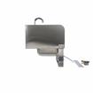 Picture of Encore Wall Mount Type 304 Series Stainless Steel Hand Sink 14" x 10" x 5" Deep with Single Hole, Double Side Splash, Dual knee valve with Gooseneck spout