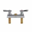 Picture of TOP-LINE® Faucet Body, Deck Mount, 4" (102mm) O.C. Inlets, 1/4-Turn Ceramic Valves, Built-In Check Valve