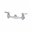 Picture of TOP-LINE® Faucet Body, Wall Mount, 8" (203mm) O.C., Full Turn Compression Valves, Lever Handles, Check Valves