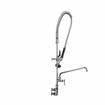 Picture of Encore® 8" OC Wall Mount Pre-Rinse Assembly Ceramic Valves with 0.74 gpm PowerPulse™ Utility Spray and 12" Add-On Faucet